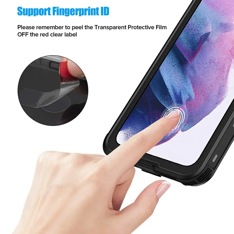 

Diving Swim Dust proof Case For Samsung Galaxy S21 S20 Note20 Ultra Waterproof Case Full Cover For Samsung S20 Ultra A51 Fundas