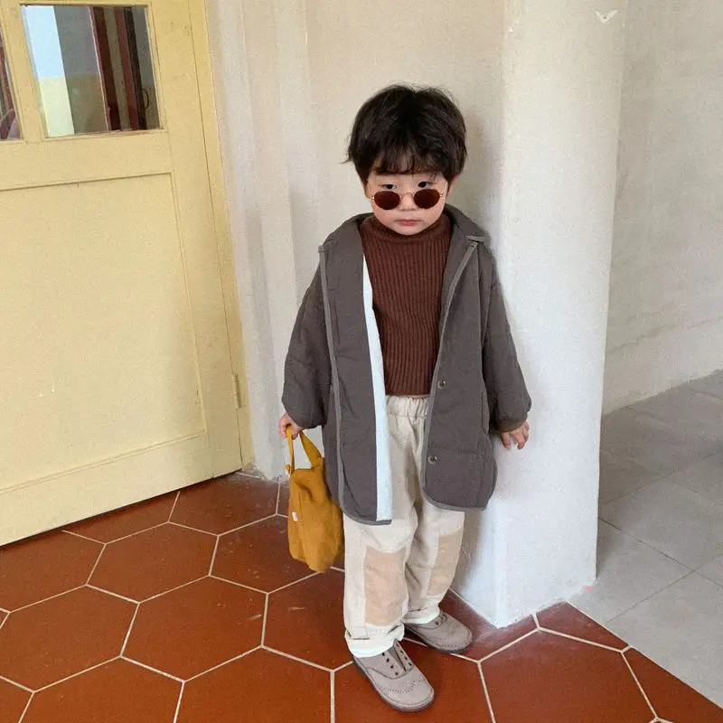 

Children coat autumn winter 2020 boys and girls Korean cotton jacket