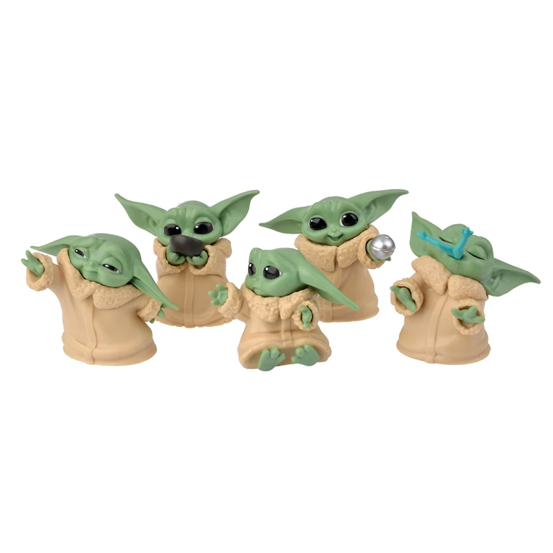 

Sale Hot Star Wars Baby Yoda Action Plastic Model Toy Room Furnishings Children's Birthday Present The Workmanship Is Finer