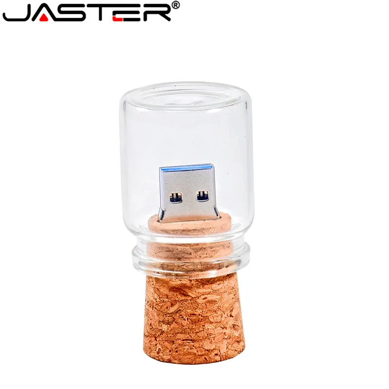 JASTER USB 2 0 стильный Креативный Дрифтерный флакон + пробковый флеш накопитель 4 ГБ 8 16