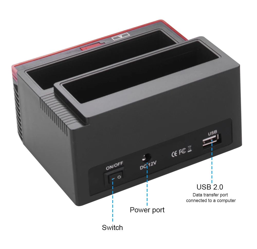 DeepFox 2 5/3 5 &quotSATA IDE HDD док станция Клон корпус USB порта 0 концентратор MS/M2/XD/CF/SD/TF