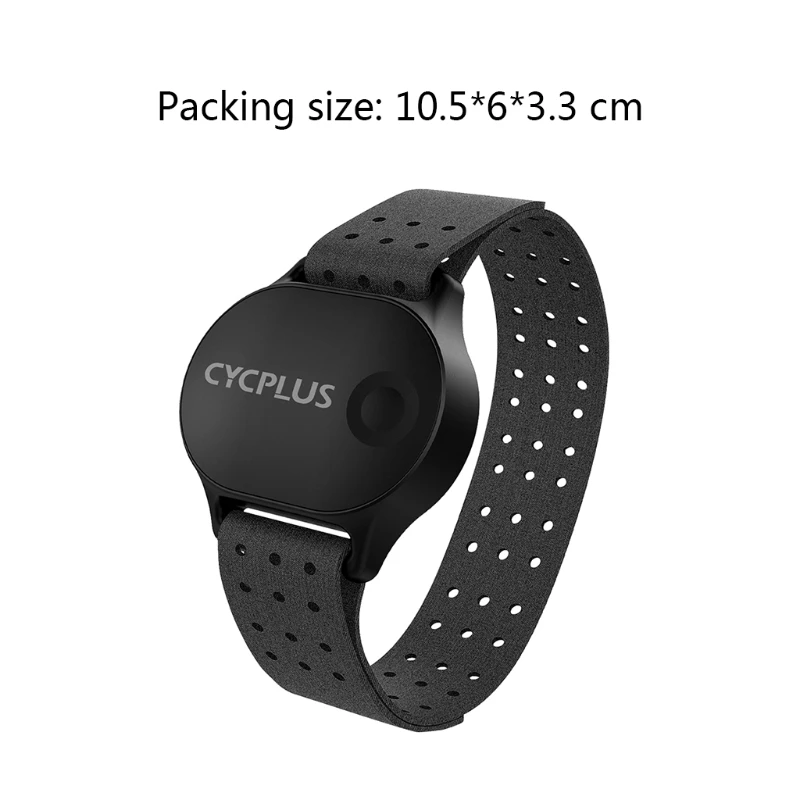 

CYCPLUS Heart Rate Monitor Armband Wrist Strap Bluetooth 4.0 ANT+ Wireless Fitness Accessories Heart Rate Sensor for Zwift