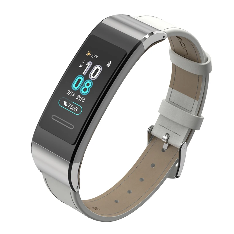 Mijobs для huawei Band 3 pro ремешок в ремне для наручных часов для huawei Band 3 кожаный браслет из нержавеющей стали смарт носимые аксессуары