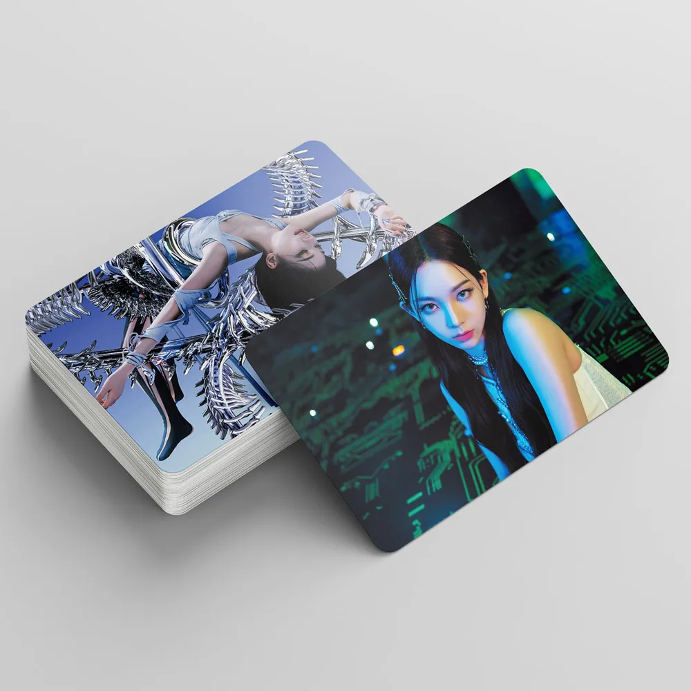 55 шт./компл. Kpop Aespa Lomo Cards новый альбом SAVAGE WINTER NINGNING Photocard Photo Album card Idol fan gifts |