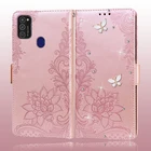 Кожаный чехол-книжка для Samsung Galaxy M21 M 21, чехол для Samsung Galaxy M21 M215F M30S, чехол для Galaxy M30S, Funda Coque