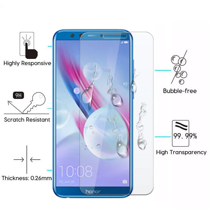 Защитное стекло на Honor 9 Lite для Huawei Honer 10 закаленное Xonor lite защитная пленка экрана