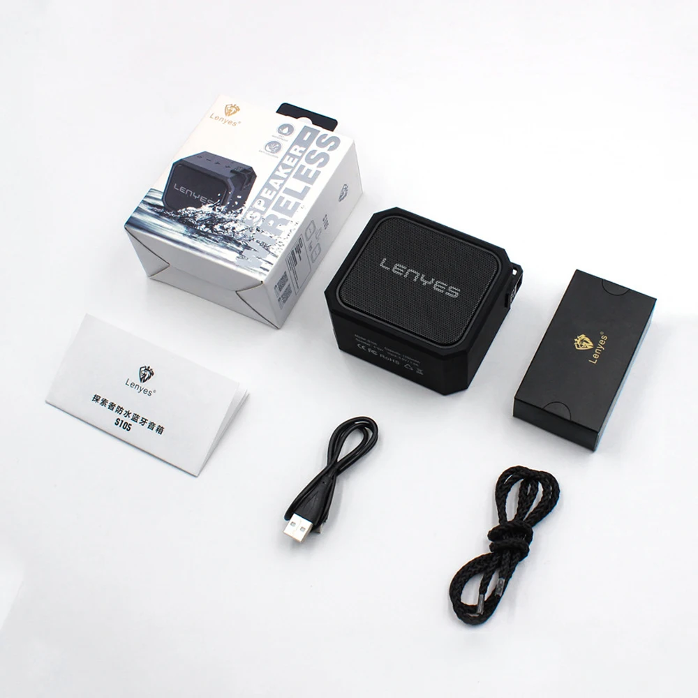 

Portable Wireless Bluetooth Speaker Subwoofer Audio Waterproof for all Computer Cell Phone Camping Speaker