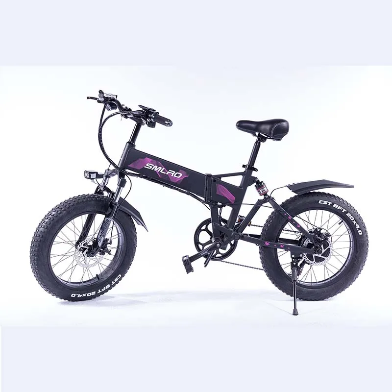 Online Elektrische Bike 1000W Stadt Bike Falten Elektro-fahrrad Mountainbike 20 Zoll 4,0 Fett Reifen Ebike 48V14AH Lithium-batterie