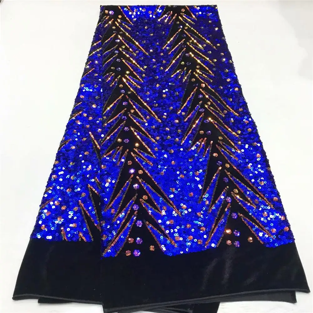 Новое поступление 2020 кружевные ткани с блестками в африканском стиле флисовые