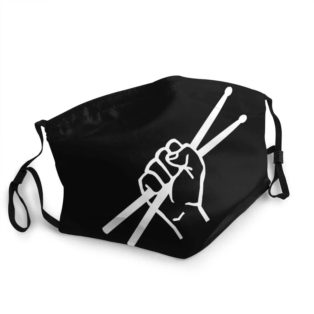 

Reusable Drumming Drum Sticks Face Mask Drummer Anti Dust Protection Cover Respirator Mouth Muffle
