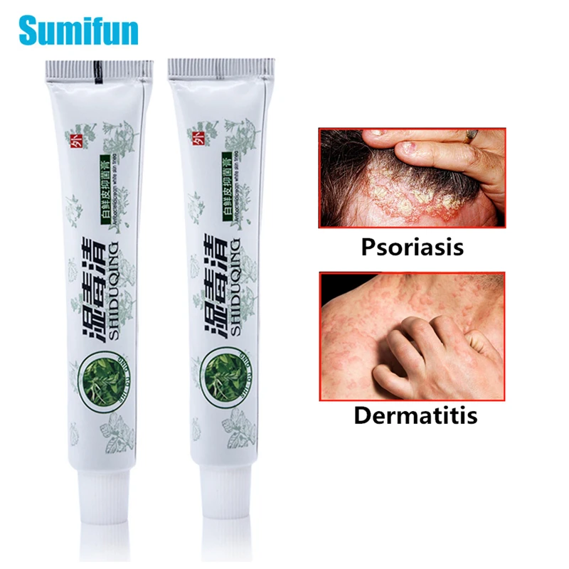1 шт. травяной экстракт от псориаза крем для кожи средство против зуда дерматит