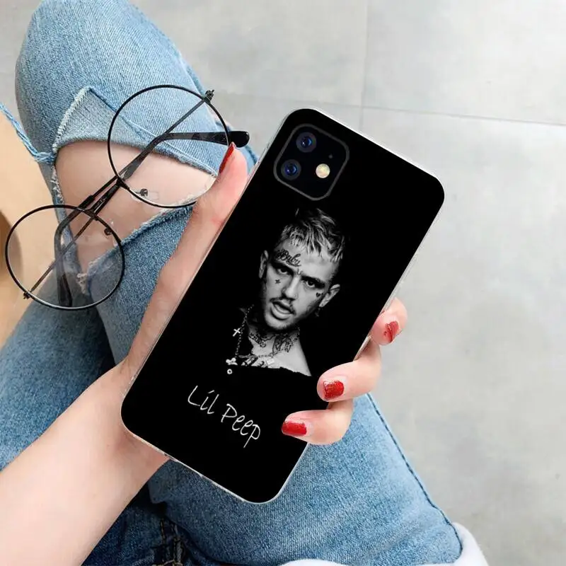 Чехол PENGHUWAN Lil Peep черный мягкий чехол для телефона iPhone 11 pro XS MAX 8 7 6 6S Plus X 5S SE XR |