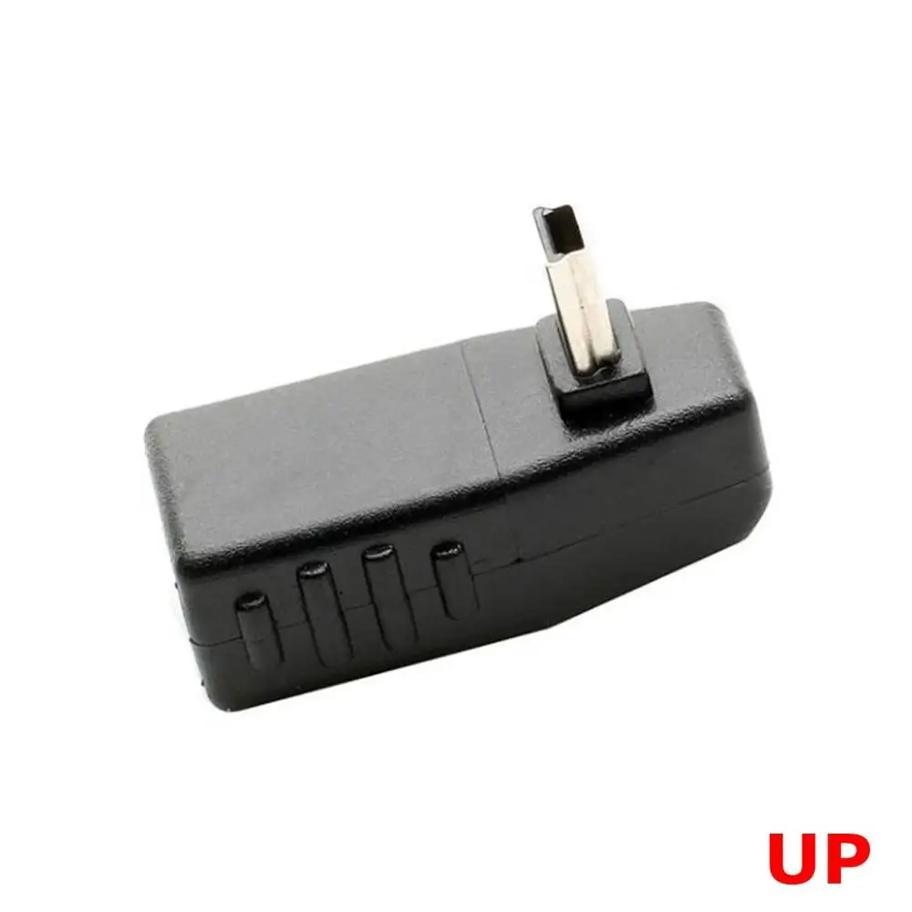 Мини USB 5-pin штекер-USB гнездо 90 градусов угловой разъем Синхронизация данных OTG