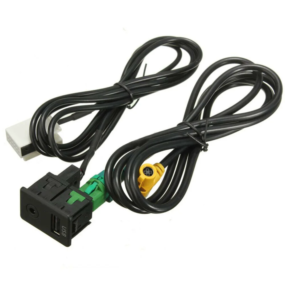 USB вспомогательный переключатель розетка адаптер для объектива CC RCD510 310 300 RNS315 NAV