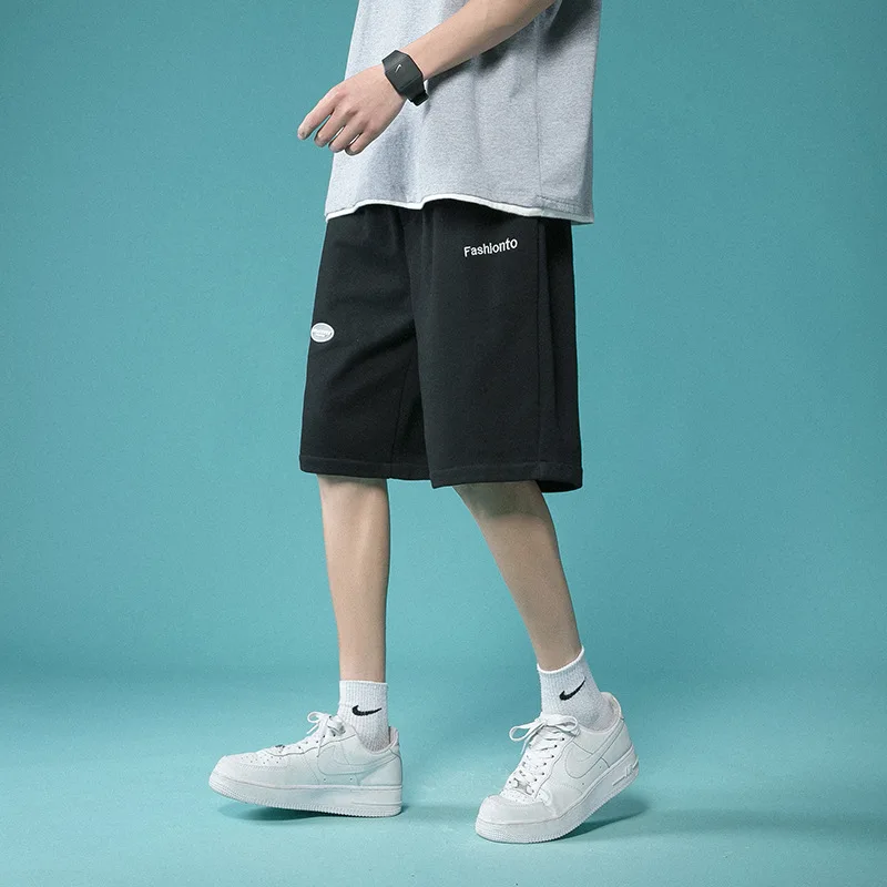 

New Printed Shorts Men's Clothing Summer Thin Outer Wear Pants Basketball Trend Fashion Casual Pants Sports Loose Shorts