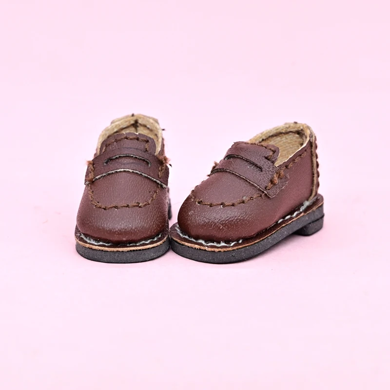

OB11 school shoes 1/8 BJD 1/12 BJD Ob11 Holala uniform shoes doll shoes
