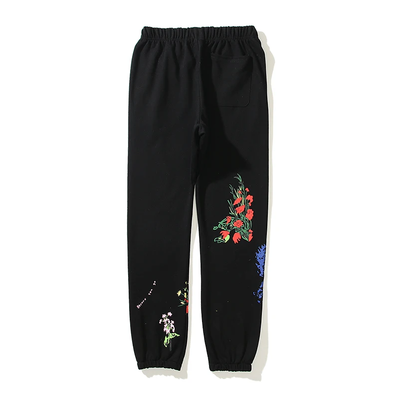 

Hand-painted Graffiti Joggers Drawstring Sweatpants for Men and Women Harajuku Retro Streetwear Casual Sweat Pants