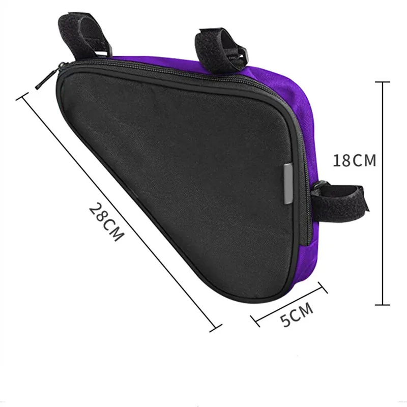 mountain bike tail bag waterproof riding tripod upper tube beam bag mobile phone storage bike parts accessories 28x18x5cm free global shipping