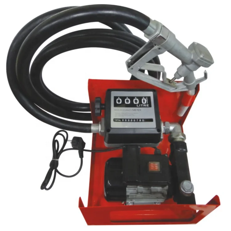 

hot selling electric fuel oil pump AC 12V/24V with manual and auto nozzle