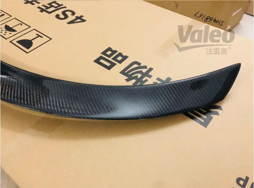 Карбоновое заднее крыло спойлера багажника для LEXUS ES ES200 ES250 ES300 ES350 2018 2019 2020 2021 годы.