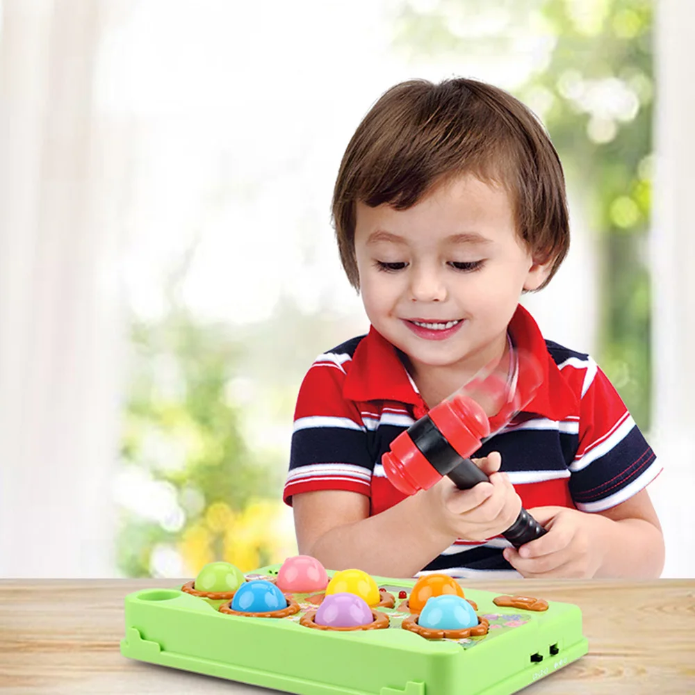 Детский Электрический игровой автомат &quotУдарь крота игрушки