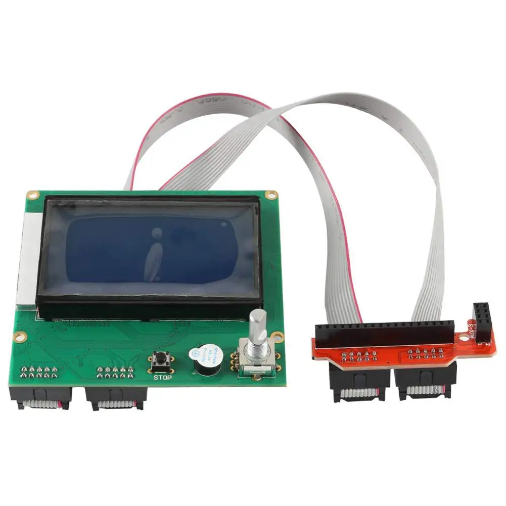 Умный контроллер плата адаптера RAMPS 1 4 коннектор для ЖК дисплея 2004 12864 отличная