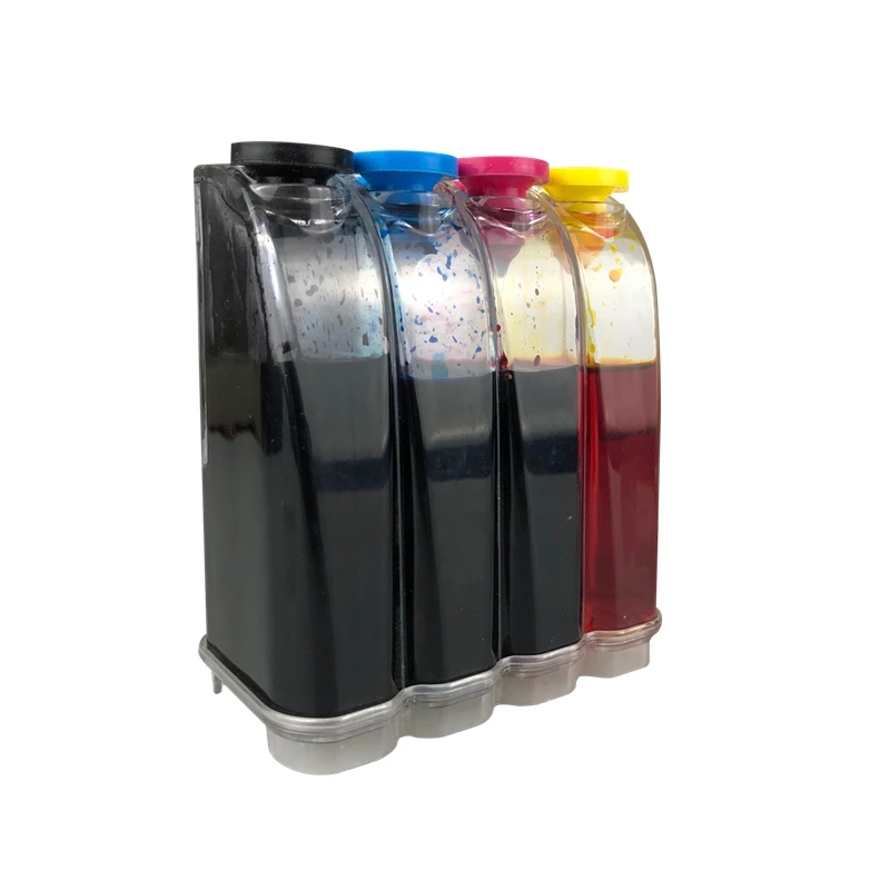 

Ink Refill Kit CISS Full 4 Color Ink with Replacement for HP 122 Ink Cartridge for Deskjet 1000 1050 2000 2050 2050s 3000 3050A
