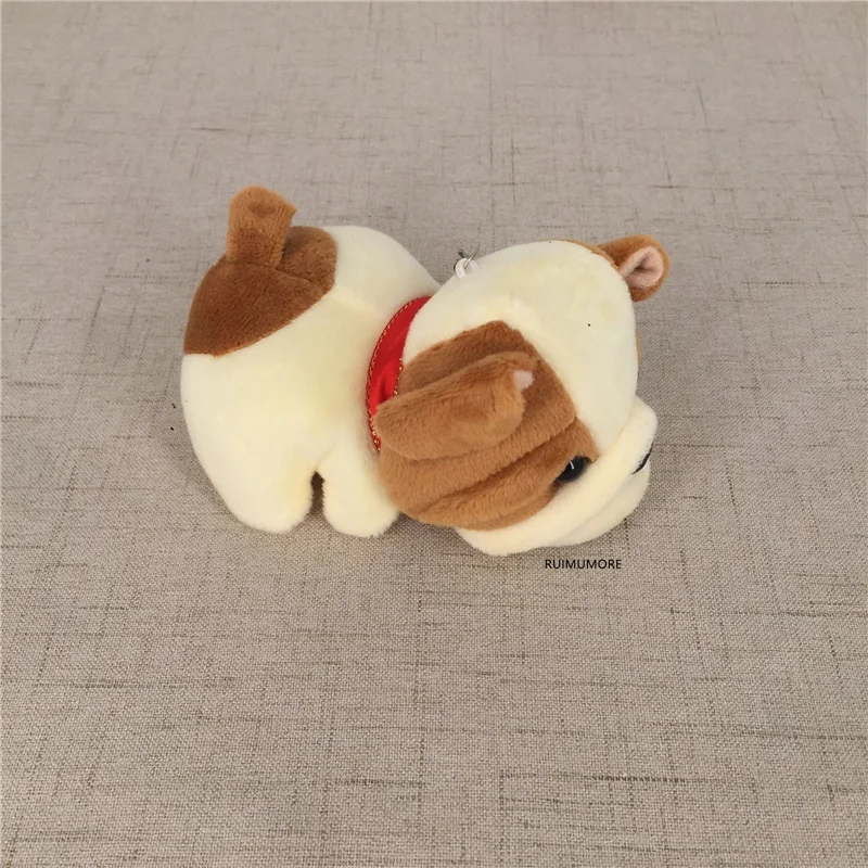 Милая игрушка для маленькой собаки размер 6-12 см плюшевая набивная собака брелок