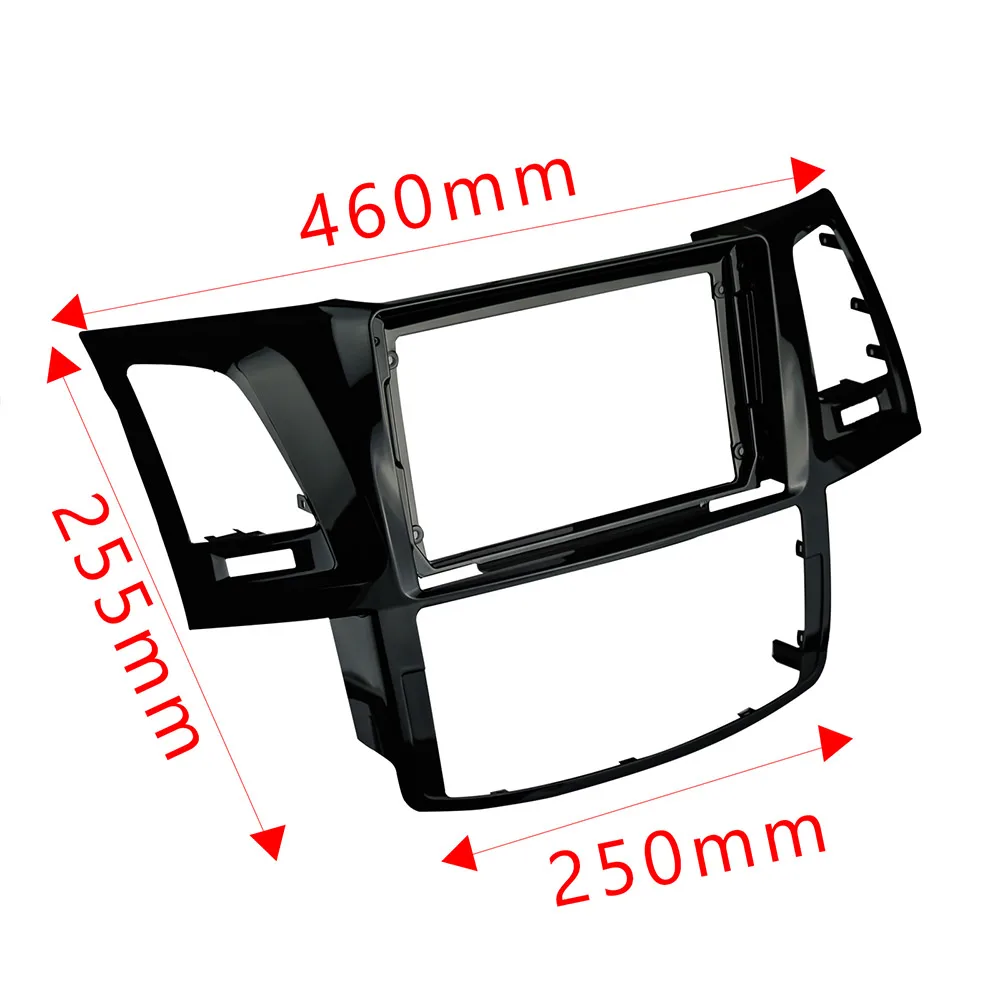9 дюймовая Автомобильная панель для TOYOTA FORTUNER 2008 2014 отделка приборной панели