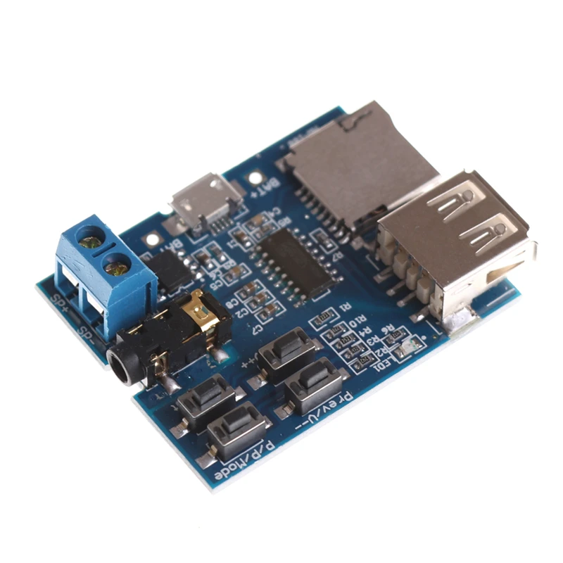 Tf-карта U диск MP3 Плата декодера с форматом Aamplifier декодирование аудио плеер модуль