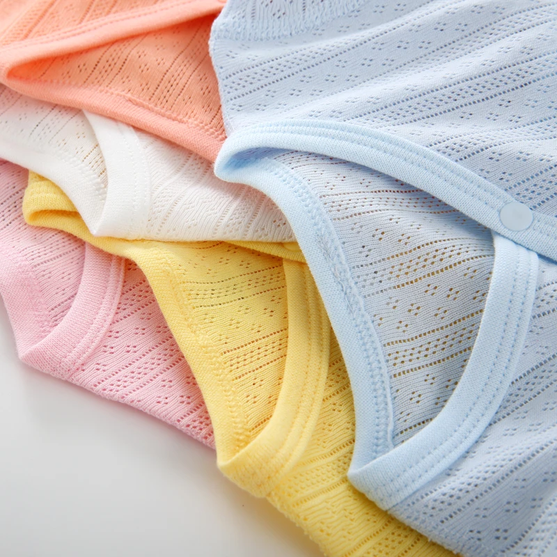 Комбинезоны для новорожденных детей Tiktak 100% хлопок сетчатые комбинезоны Детский