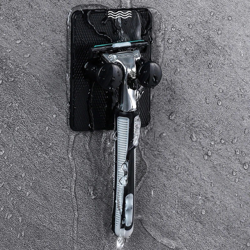 Водонепроницаемый держатель для бритвы настенный Многофункциональная вешалка