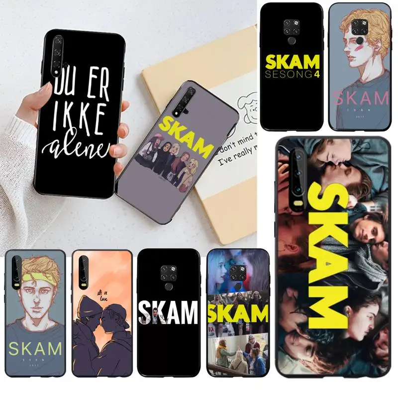 YJZFDYRM норвежский ТВ серийный Skam мягкий чехол для телефона Capa Huawei P40 P30 P20 lite Pro Mate 30 20