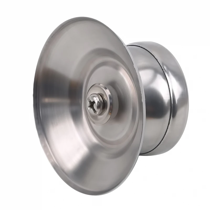 Нержавеющая сталь крышка кухонной посуды Ручка Прочный Серебряный вок крышки