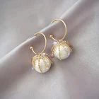 Женские серьги High sense женские серьги с жемчугом 2020, новые корейские серьги, темпераментные простые и универсальные серьги, изысканные женские серьги