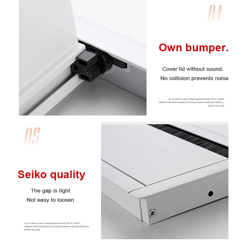 Настольная втулка прямоугольный компьютерный стол из алюминиевого сплава с