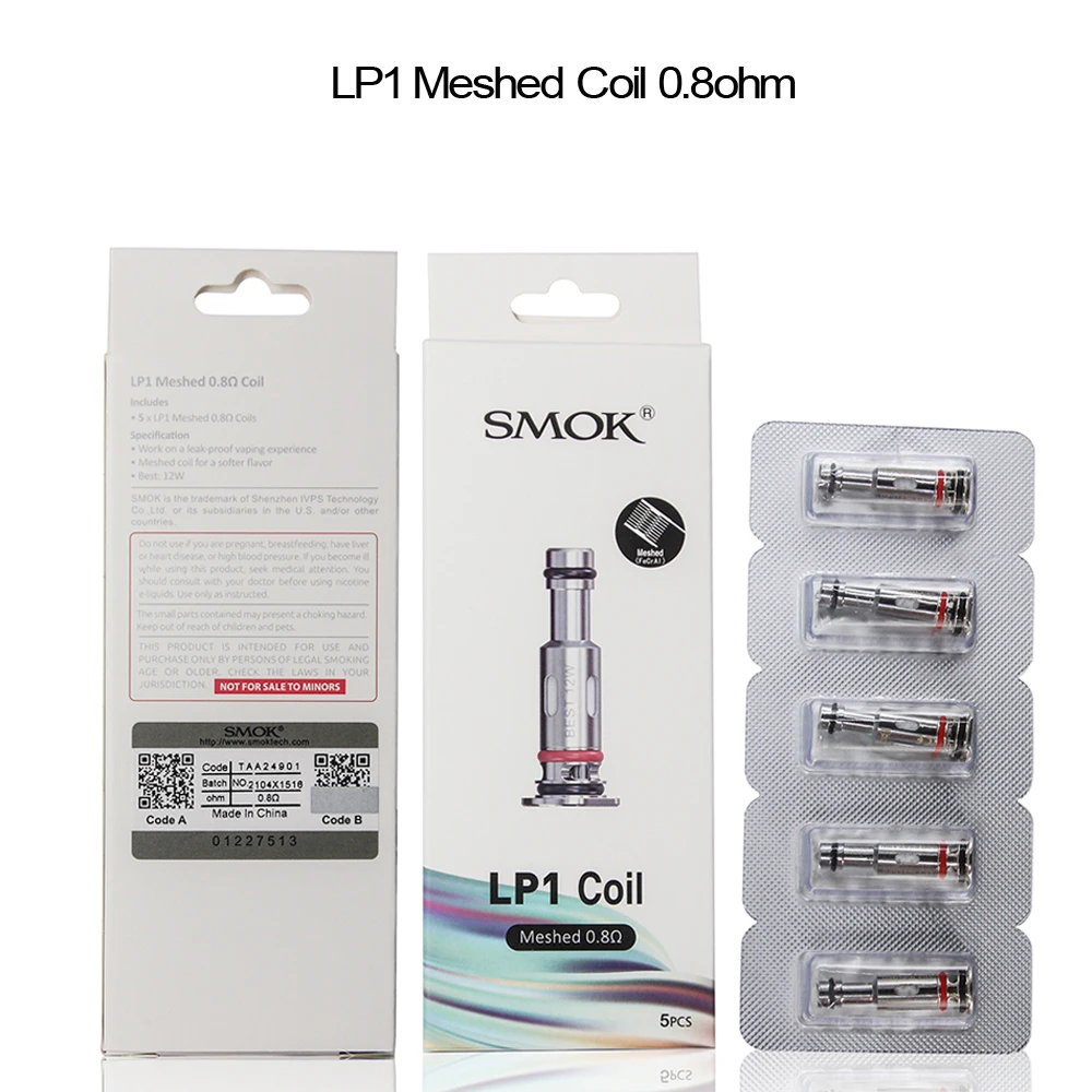 Картридж SMOK LP 1 2 спирали LP2 LP1 для RPM 4 NOVO | Электроника