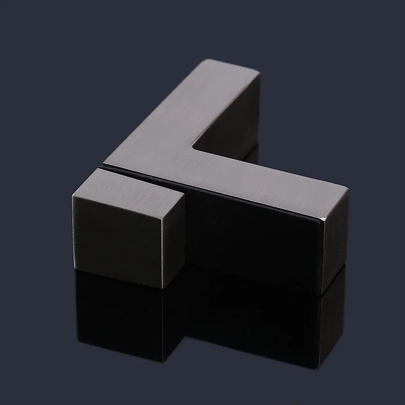 Регулируемые стеклянные зажимы из цинкового сплава кронштейны с покрытием