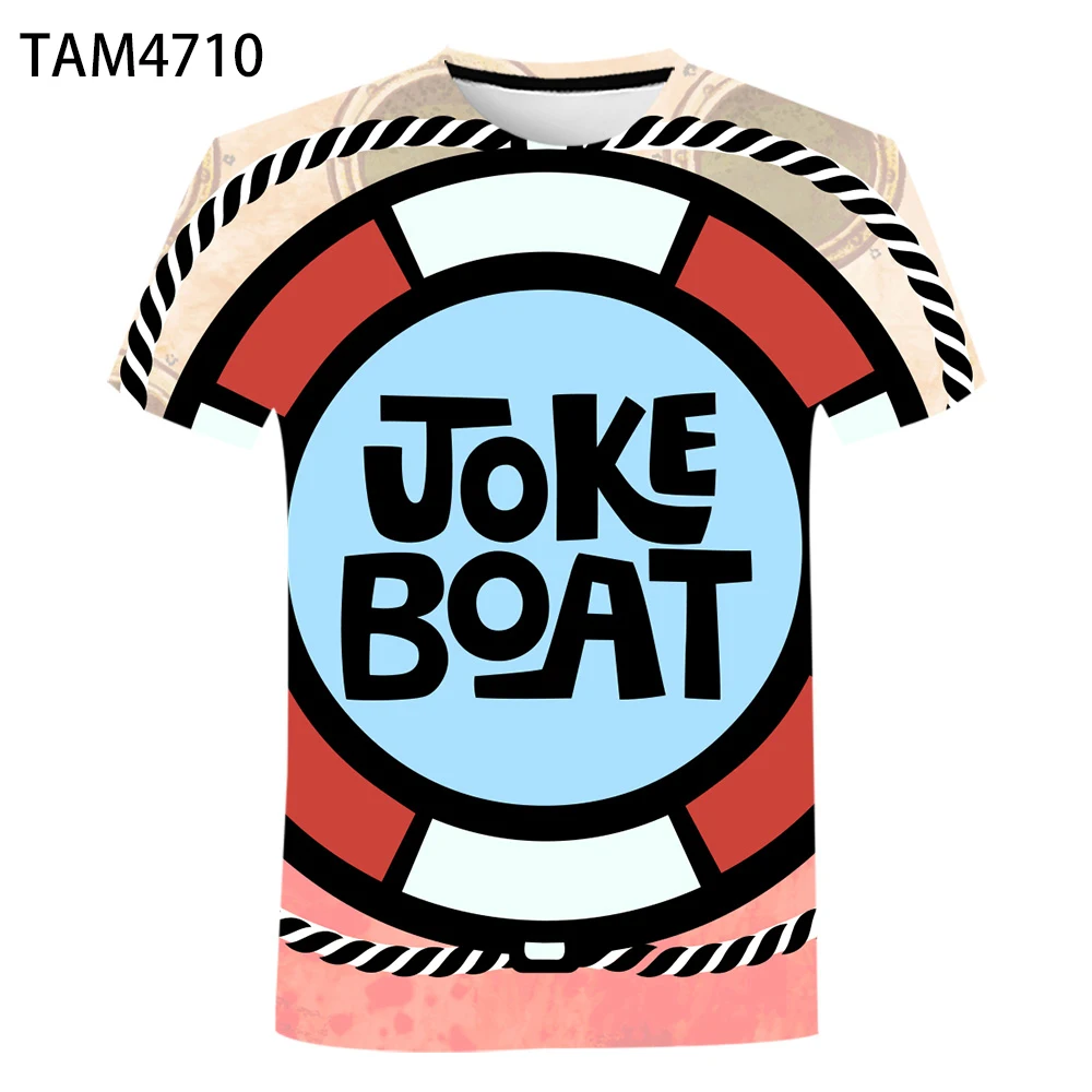 Летняя модная крутая футболка с 3D-принтом Игровых персонажей мужские женские