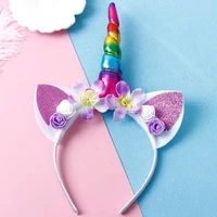 kawaii hair accessories cute childrens headband fashion floral headbands for women photo props girl party decorate