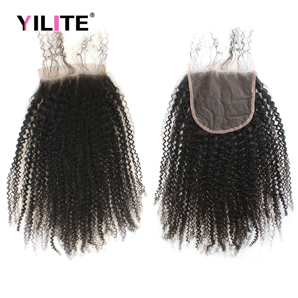 

5x5 Lace Closure Only 100% Bralizian Human Remy Hair Kinky Curly Soft Silky HD 22 Inch Pre Plucked With Baby Hair Swiss Lace JC
