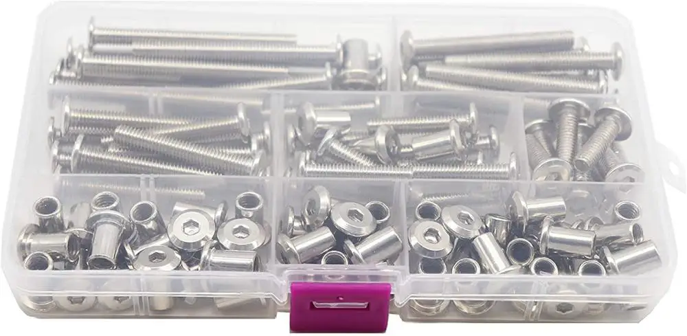 Заклепка с шестигранной головкой потайной болт и цилиндрическая гайка M6X20 мм/M6X30