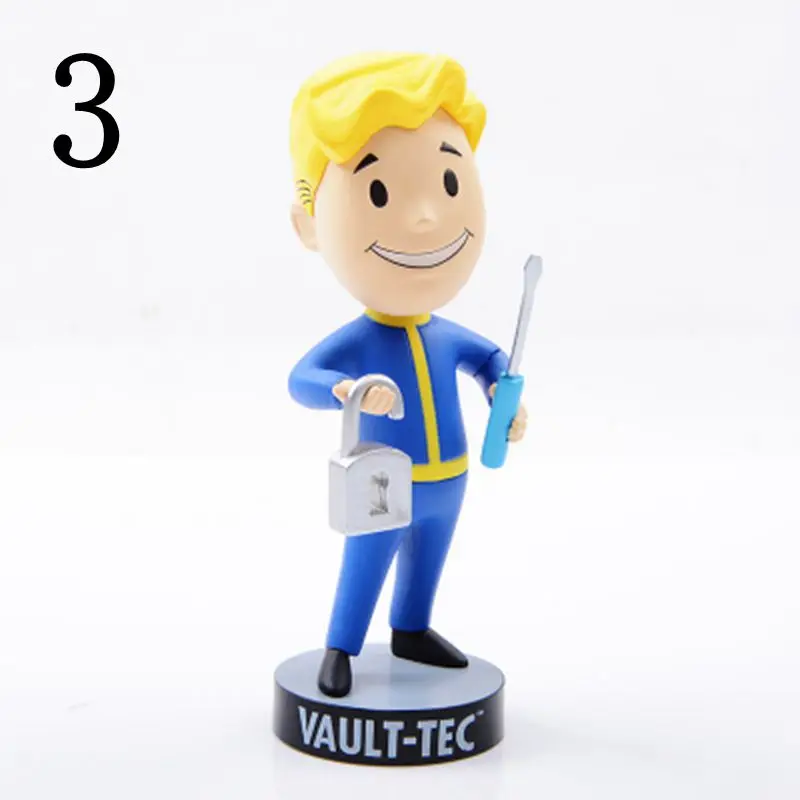 Gaming Heads Fallout 4 vaddle Boy TOY Bobbleheads Серия 1 ПВХ фигурка для детей Рождественская