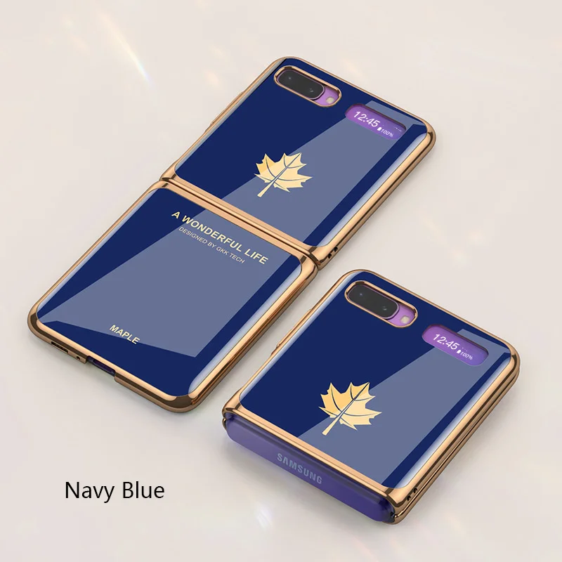 Luxury Fashion New Phone Case For Samsung Flip Creative Top Bottom Cover For Samsung Galaxy Z Flip Anti Fall Protective Funda