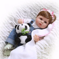 new 42cm baby reborn doll 17 inch realistic lifelike newborn babies doll toy for girls toddler blue eyes reborn birthday present