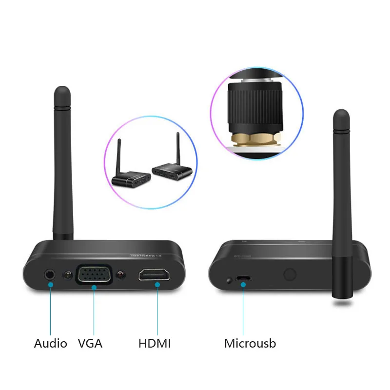 MiraScreen X6W Беспроводной full HD 1080P приемник ключ WiFi зеркальная коробка VGA anycast Miracast Airplay