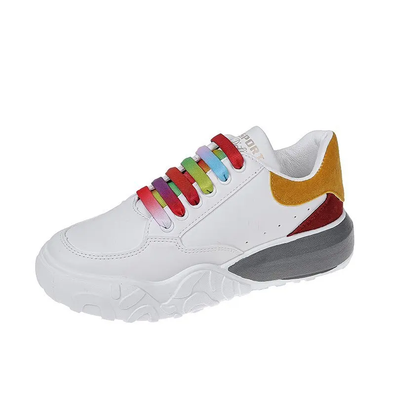 

2020 Women Fashion Sneakers Chunky Platform Old Dad Shoes Lace Up Casual Shoes Woman Mesh Designers Tennis Female Trainers