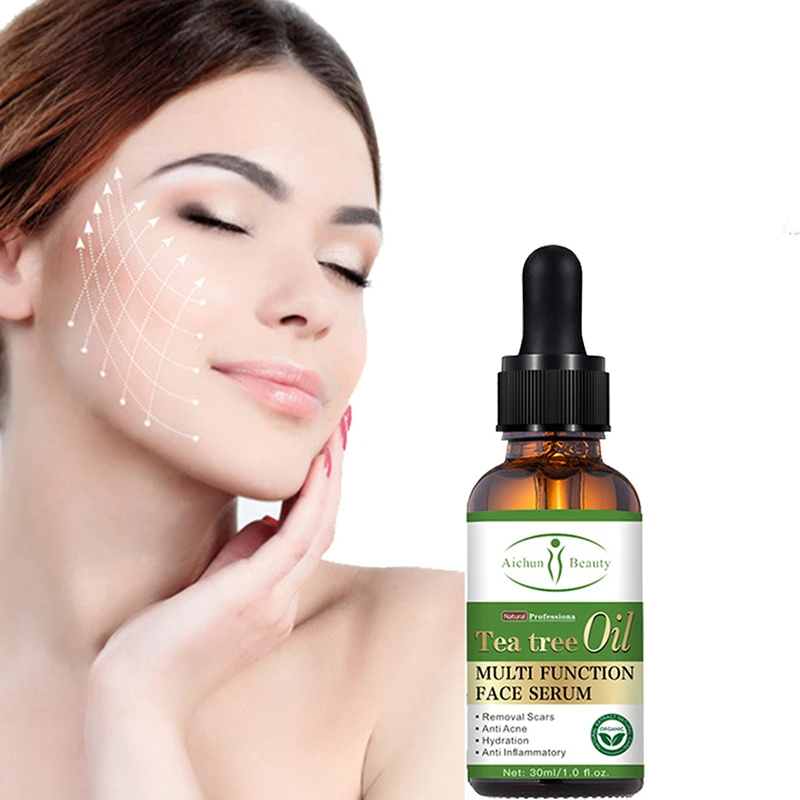 

Face Serum Tea Tree Oil Essence Anti Inflammatory Removal Scars Anti Acne Hydrating Acne treatment Face Skin Care Cosmetic