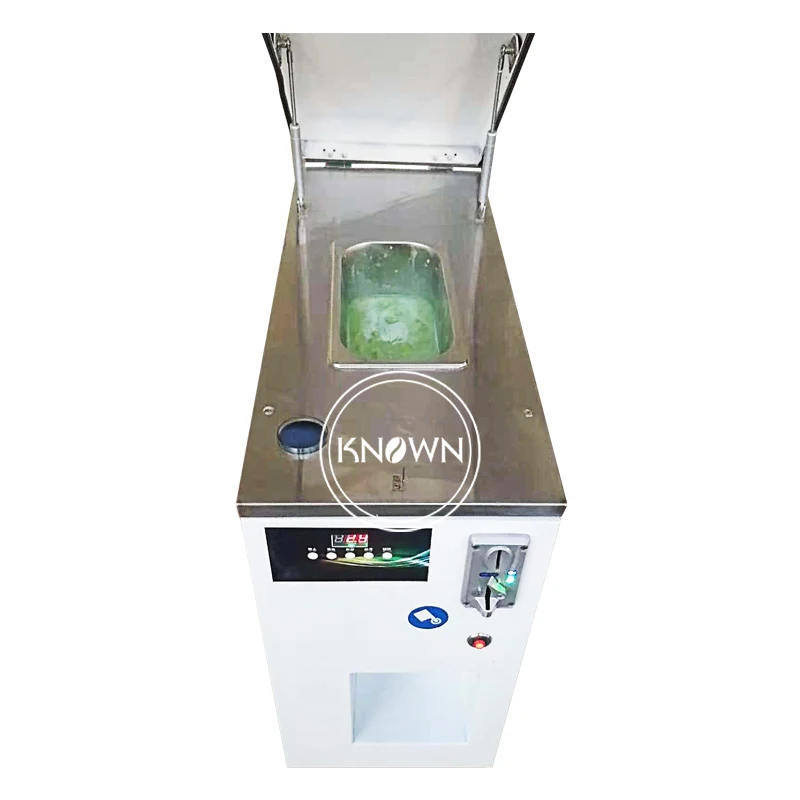 2019 г. новый дизайн автомат для продажи мягкого мороженого монет и из нержавеющей