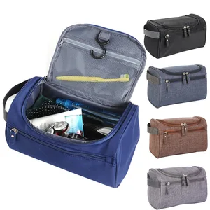 Брендовая Водонепроницаемая косметичка для мужчин, дорожный вместительный органайзер, сумочка для косметики для женщин и мужчин, чехол для косметики
